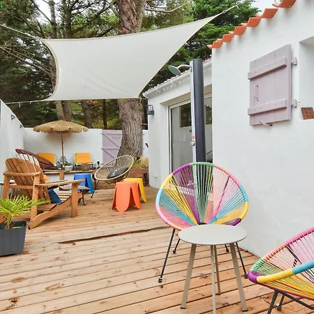 Jolie Maison Pour 7 - 300 M De La - Dunes Vakantiehuis *